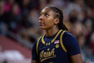 COLLEGE BASKETBALL: JAN 23 Women's - Notre Dame at Boston College